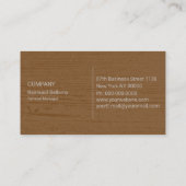 鹿頭屋外サービス名刺 名刺 (裏面)