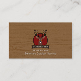 鹿頭屋外サービス名刺 名刺