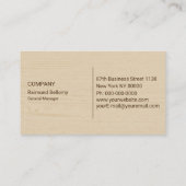 鹿頭屋外サービス名刺 名刺 (裏面)