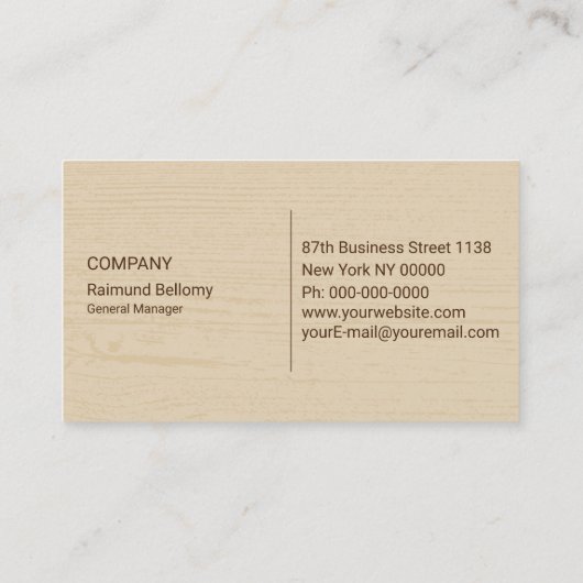 鹿頭屋外サービス名刺 名刺 (裏面)