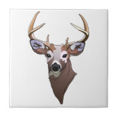 鹿頭 タイル (正面)