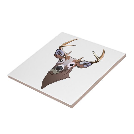 鹿頭 タイル (側面)