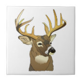 鹿頭 タイル (正面)