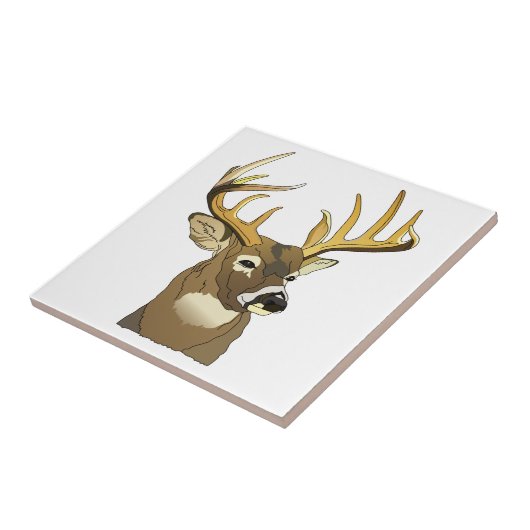 鹿頭 タイル (側面)