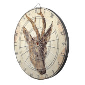 鹿頭 ダーツボード (正面右)