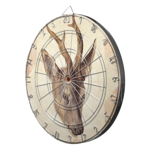 鹿頭 ダーツボード (正面右)