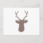 鹿頭 ポストカード (正面)