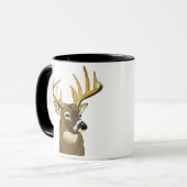 鹿頭 マグカップ (正面左)