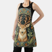 鹿顔インフローラヴィンテージデザイン エプロン (インサイチュ)