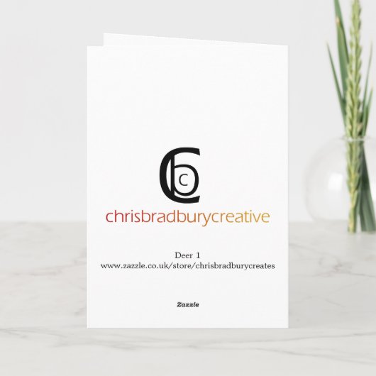 鹿1 カード (裏面)