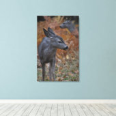 鹿1 – 私のベビー愛！ キャンバスプリント (インサイチュ (ウッドフロア))