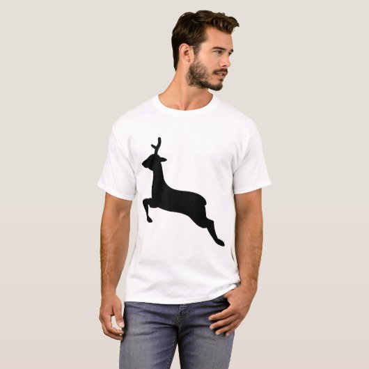 鹿2 Tシャツ (正面フル)