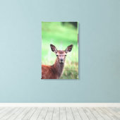 鹿4 キャンバスプリント (インサイチュ (ウッドフロア))