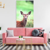 鹿4 キャンバスプリント (インサイチュ (リビング))