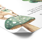 鹿 – おしゃぶり狩りベビーシャワーゲームポスター ポスター (角)