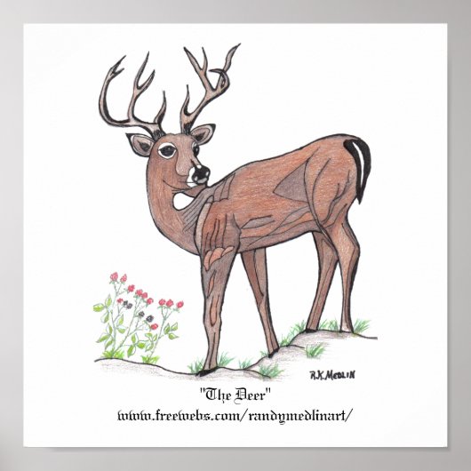 「鹿」のポスター ポスター (正面)