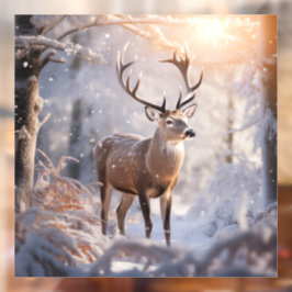 鹿 ウィンドウサイン