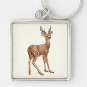 鹿 キーホルダー (正面)
