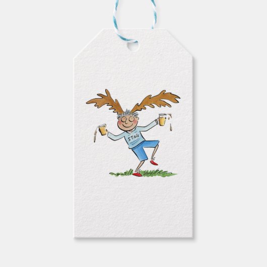 鹿 ギフトタグ (正面)