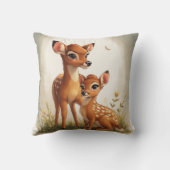 鹿 クッション (裏面)