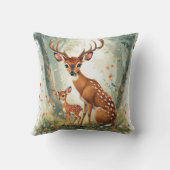 鹿 クッション (裏面)