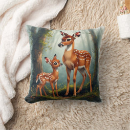 鹿 クッション