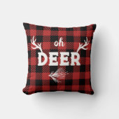 「鹿」 クッション (正面)