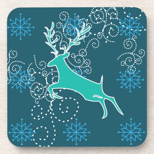 鹿 コースター (正面)