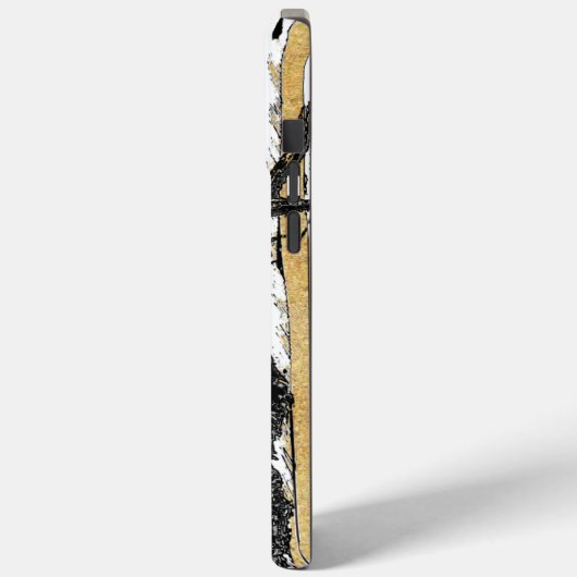 鹿/シカ樺の木ツリーワイルドライフハンター専攻のグラード Case-Mate iPhoneケース (裏面 / 左)