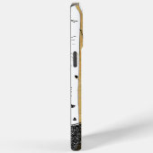 鹿/シカ樺の木ツリーワイルドライフハンター専攻のグラード Case-Mate iPhoneケース (裏面 / 右)