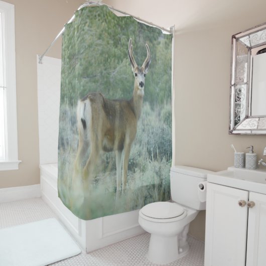 鹿 シャワーカーテン (インサイチュ)