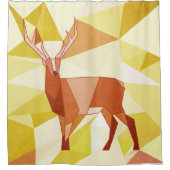 鹿 シャワーカーテン (正面)