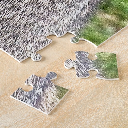 鹿 ジグソーパズル (側面)