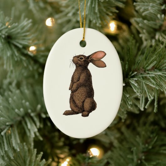 鹿 セラミックオーナメント (ツリー)