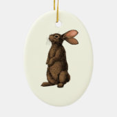 鹿 セラミックオーナメント (裏面)