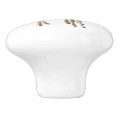 鹿 セラミックノブ (側面)