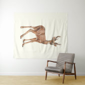 鹿 タペストリー (インサイチュ(横))