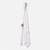 鹿 ネクタイ (裏面)