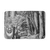 鹿 バスマット (正面)