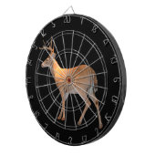 鹿（バック）ホワイトテール ダーツボード (正面右)