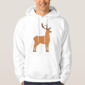 鹿 パーカ (正面)