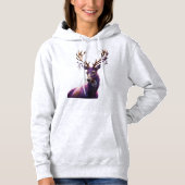 鹿 パーカ (正面)