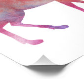 鹿 フォトプリント            (角)