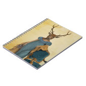 鹿（ブルードレス） 2 ノートブック (左側)