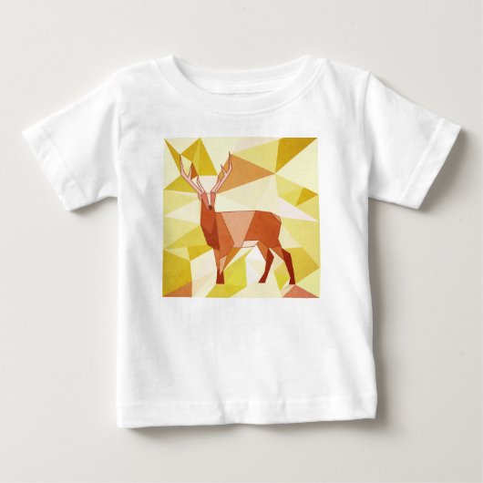 鹿 ベビーTシャツ (正面)