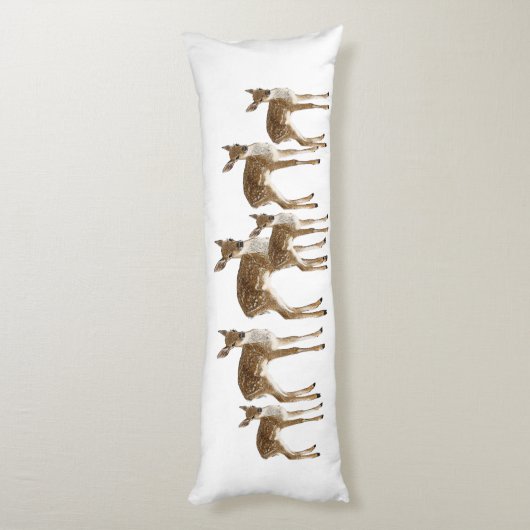 鹿 ボディピロー (裏面 (縦))