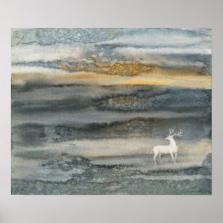 鹿 ポスター