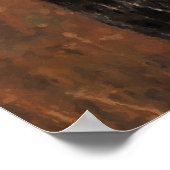 鹿 ポスター (角)