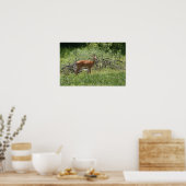 鹿 ポスター (キッチン)