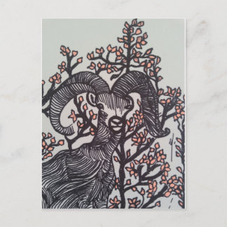 鹿 ポストカード